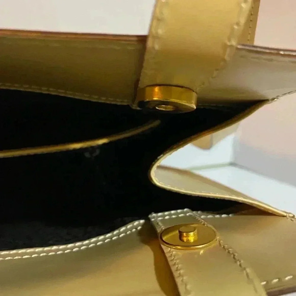 Bally beige leather shoulder handbag - Picture 5 of 14